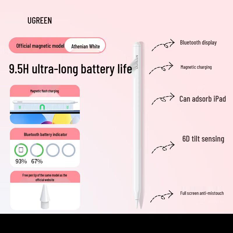 Ugreen Универсальный емкостный стилус LP653