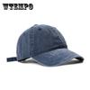 Сплошные цвета, весенние и осенние шапки, женские бейсболки с хвостиком, мужские бейсболки, джинсовые уличные простые ретро солнцезащитные повседневные шапки