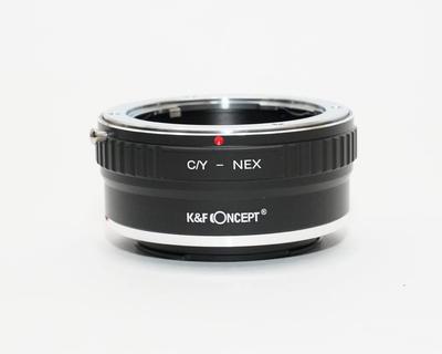 КОНЦЕПЦИЯ Адаптер Contax Yashica с салфеткой для линз K&F C/Y-NEX E-mount cy-nex (КФНЕКС)
