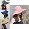 Стильная шляпа-панама с широкими полями для защиты от солнца летом для женщин, модная, разных цветов