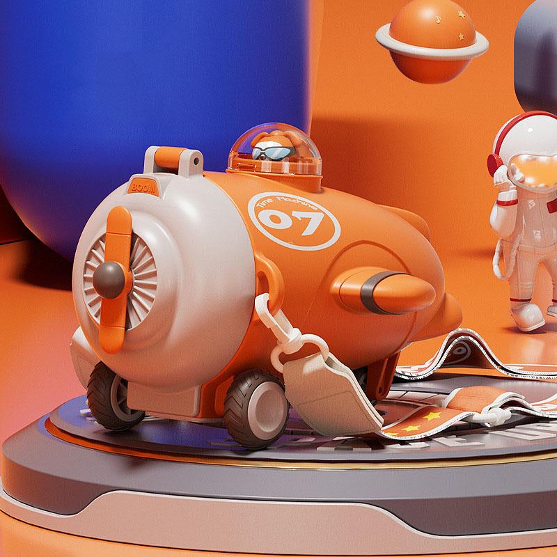 water cup childrens water bottle airplane shaped plastic cup with straw cup outdoor portable leak proof backpack type