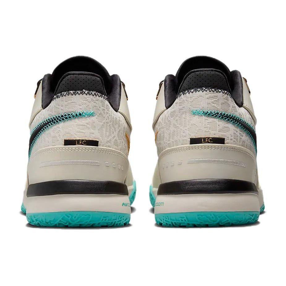 Ливерпуль. X Nike Zoom LeBron NXXT Gen AMPD EP Светлый Оревуд Промытый Бирюзовый Мужские Кроссовки Кремовый Светло-Оревудовый-Коричневый Черный FJ1567-101