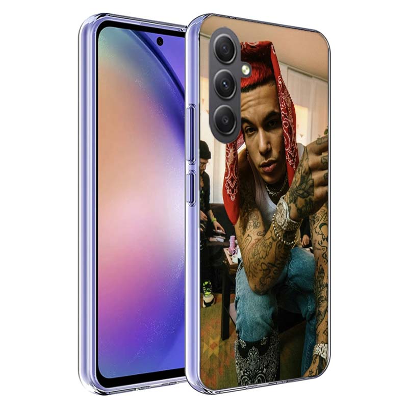 Rapper Sfera Ebbasta Phone Case for Samsung A17 A37 A57 A07 A16 A26 A36 A56 A06 A02S A12 A22 A32 A52S A04S A14 A24 A34 A54 A03 A