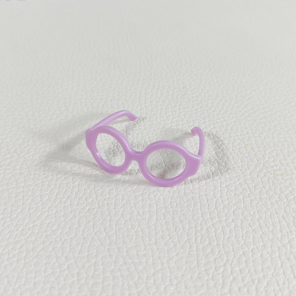 Красочные очки Пластиковые оправы для очков Аксессуары DIY Куклы Конфетный цвет Оправа Ручная работа Декоративные аксессуары