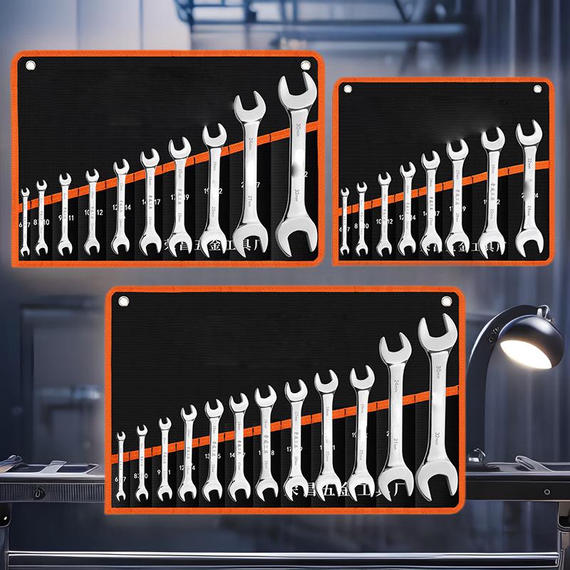 NovaTork 10-Piece Metric Open-End Wrench Set