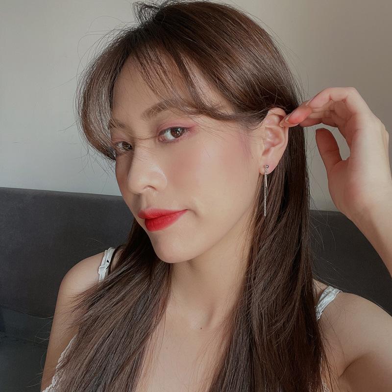 Lindon Copper Alloy Zircon Earrings Drop Earrings For Women Wedding Party Gifts