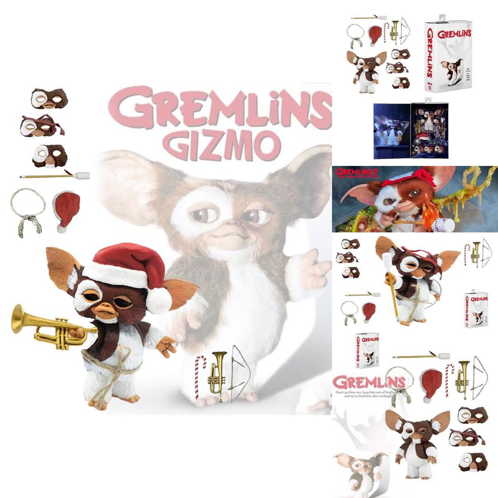 Neca Ultimate Gizmo 15cm Pvc Collectible Figurine With Realistic Eyes