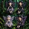Cute Fairy Dolls Comprehensive Patchwork Kit Ring Fabric Green 30 Cm 1 Pc