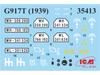 ICM 1/35 Scale German Ford G917T Cargo Truck, 1939, Plastic Model Kit 35413 (Military Vehicle)