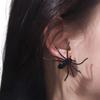Hiphop Stud Earrings Punk Spider Ear Stud Earrings Piercing Spider Earrings  Women