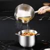 Large Capacity Stainless Steel Oil Can Stainless Steel Grease Container  Cooking Tool