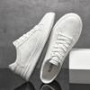 Genuine Leather Mens Shoes Skateboard Footwear All-match Simple Sneakers Leisure Walk Male Casual Shoes Vulcanize Shoes for Men
