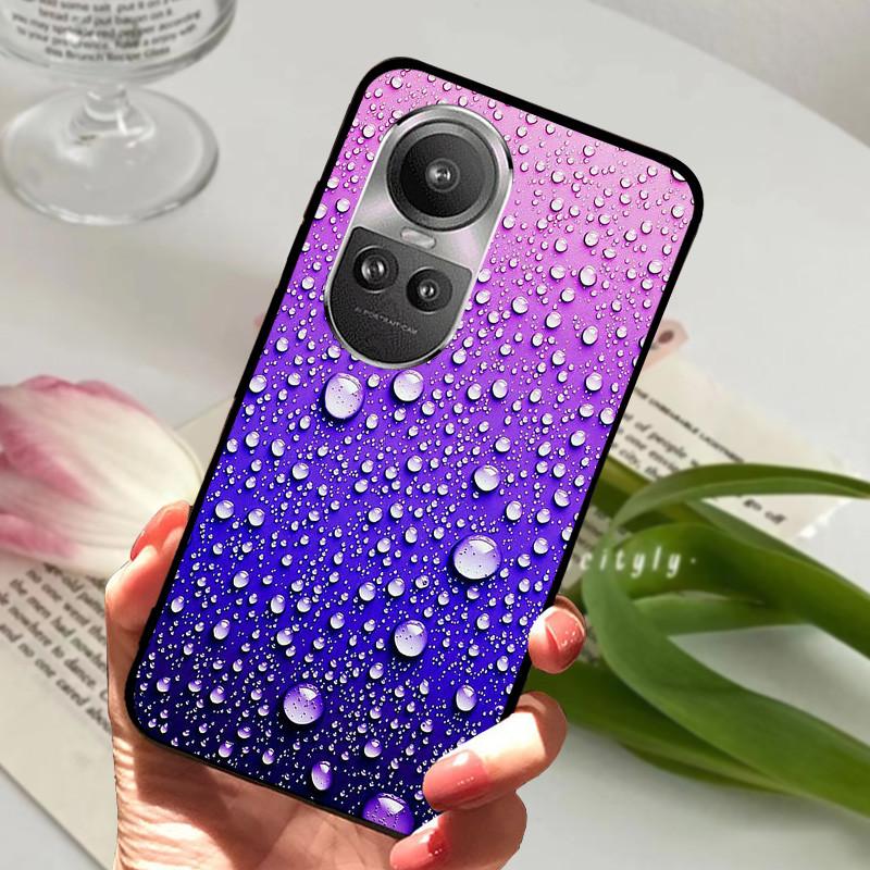 Чехол для Oppo Reno 10 5G CPH2531 Reno10 Ударопрочный Мягкий ТПУ Силиконовый Чехол для Телефона Для Oppo Reno 10 Pro 5G CPH2525 Funda Мультяшный