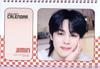 Jimin Desk Calendar Sticker Set (Photobook) 2026-2027 (2 Years) + K-POP