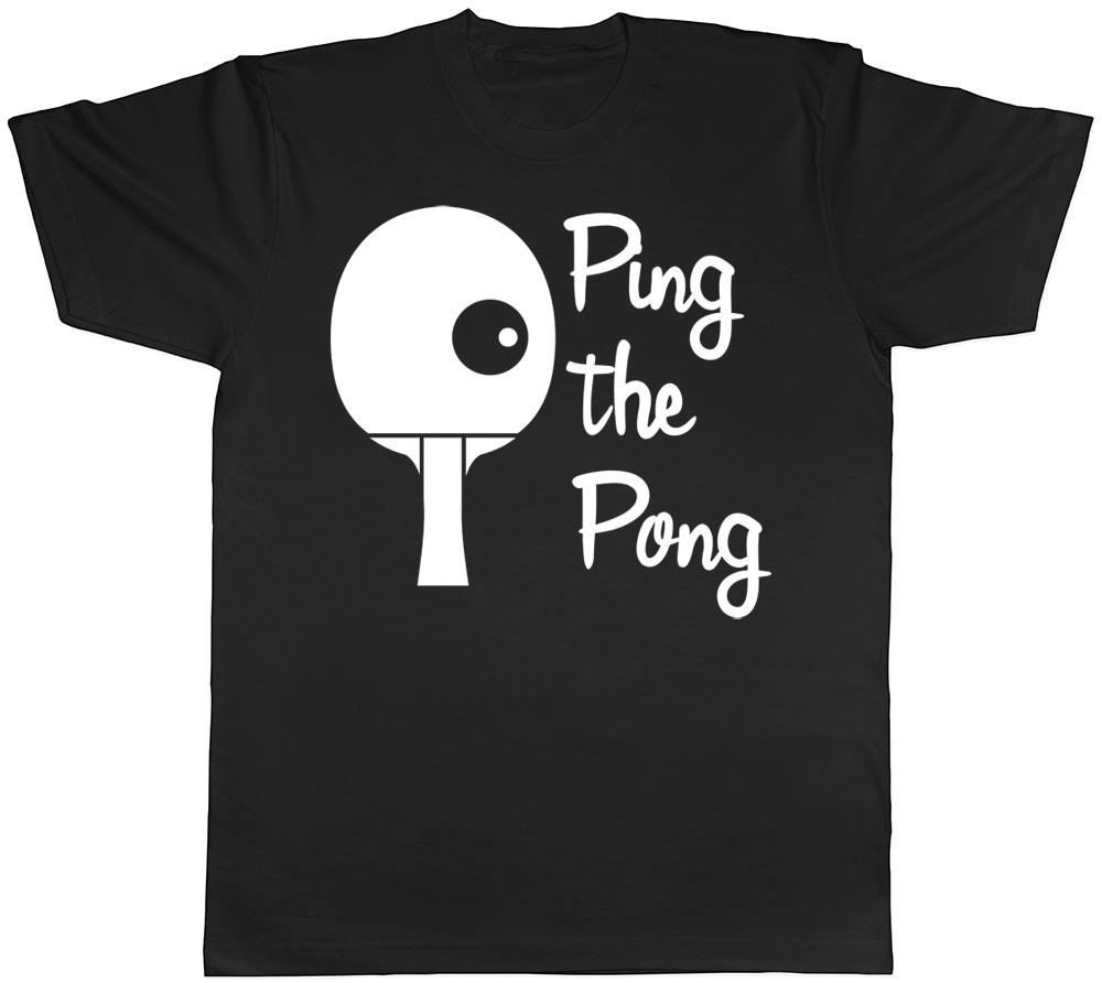 Ping the Pong Mens Womens Ladies Unisex TShirt