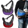 Pet Travel Shoulder Bag - Breathable, Head-Exposing Mesh for Cats & Dogs