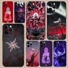 Чехол для телефона Honkai Star Rail Ахерон Для iPhone 16,15,14,13,12,11,Pro,X,XS,Max,XR,Plus,Mini Мягкий Черный Чехол