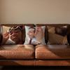 Popular emoticons Cushion Cover Soft Reversible Durable Pillow Cover MultiScene Use for Home Car Daily Comfort