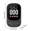 Real Time Monitoring CO Monoxide Alarm Large Screen Temperature Humidity Detector  Travel