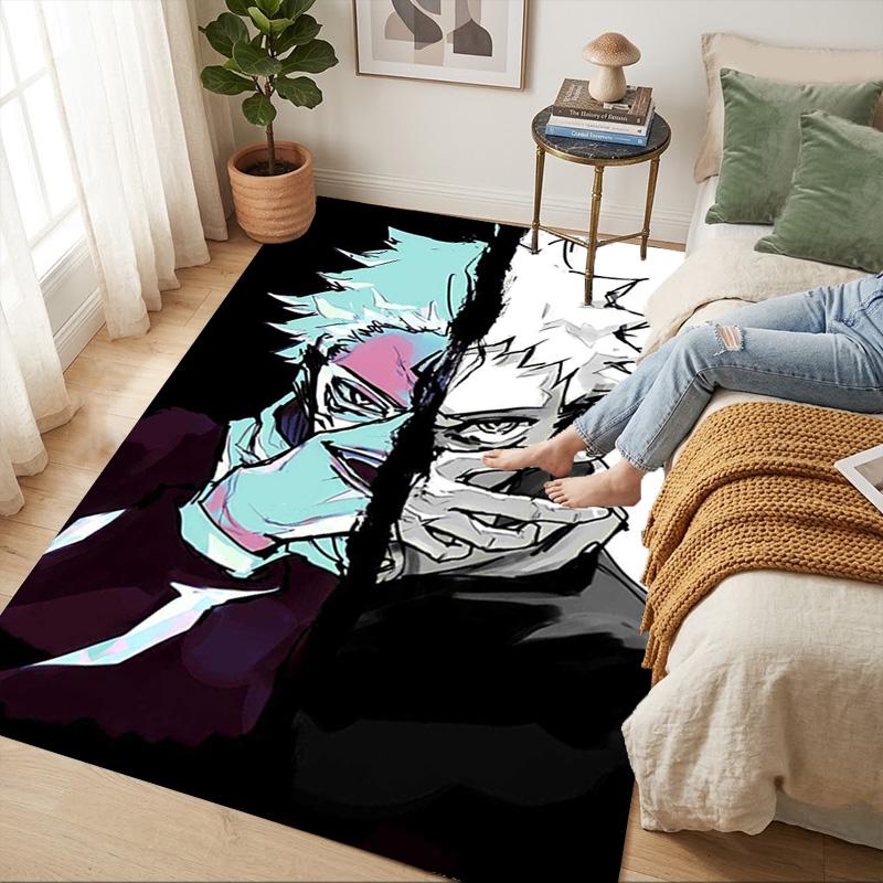 Jujutsu Kaisen Living Room Nonslip Area Rug Soft Carpet For Bedroom Game Playroom Sofa Office Home Decor Doormat Christmas Gift C926273