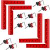3/6/12/16Pcs Auxiliary Fixture Corner Clamp Fixing Clip Positioning Squares  Panel Clamping