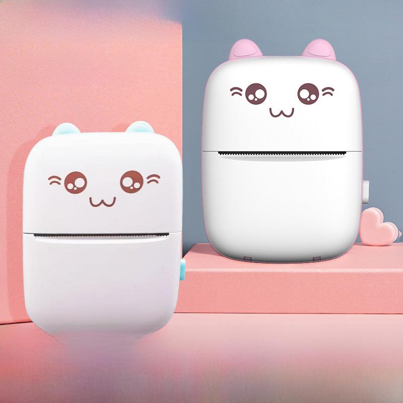 Портативный термопринтер для студентов, для маркировки вопросов и наклеек