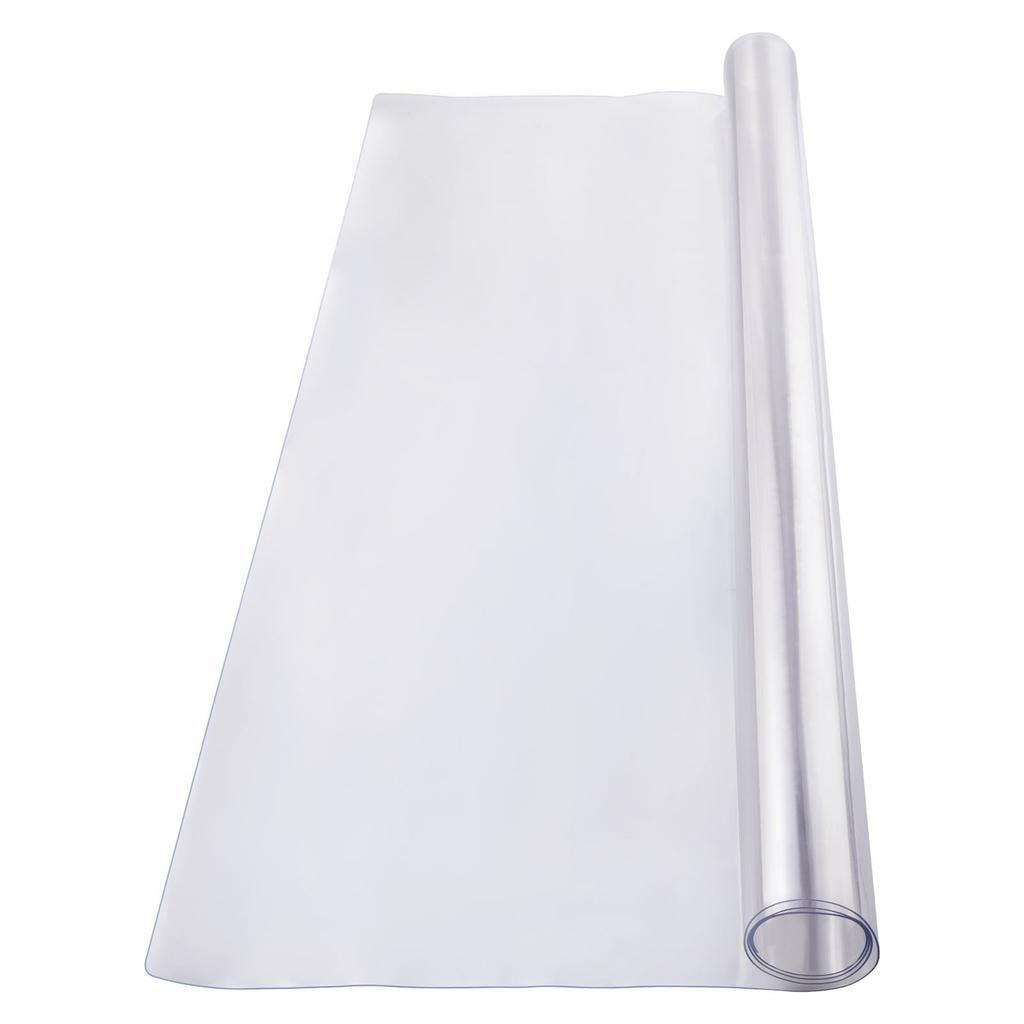 PVC Table Protector 40x60 Inch Clear Plastic Desk Protector 1.5mm Thick