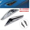 Silver Chrome Plated Front Mudguard Two Sides Fender for BMW X3/X4/F25/F26 51117338569 51117338570