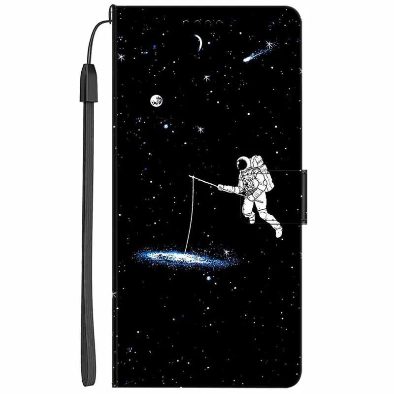 Кожаный чехол-книжка с подставкой для Oppo Reno13 F, кошелек с рисунком Льва и Кошки, Funda для Reno13 F 4G 5G, мультяшный кошелек, чехол-подставка для телефона Reno13 F
