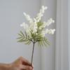 Искусственные цветы Акации Желтая Мимоза Спрей Ветка с плодами Вишни Свадебное Украшение для дома и стола Искусственный цветок