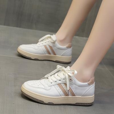 Новые кроссовки для бега с круглым носком и неглубокой подошвой, на шнуровке, дышащие и удобные, на плоской подошве, повседневные, модные, вулканизированные туфли