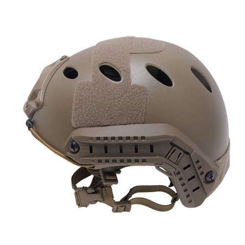 WoSporT FAST CARBON HELMET, HIGH-GRADE VERSION, SIZE M, TAN