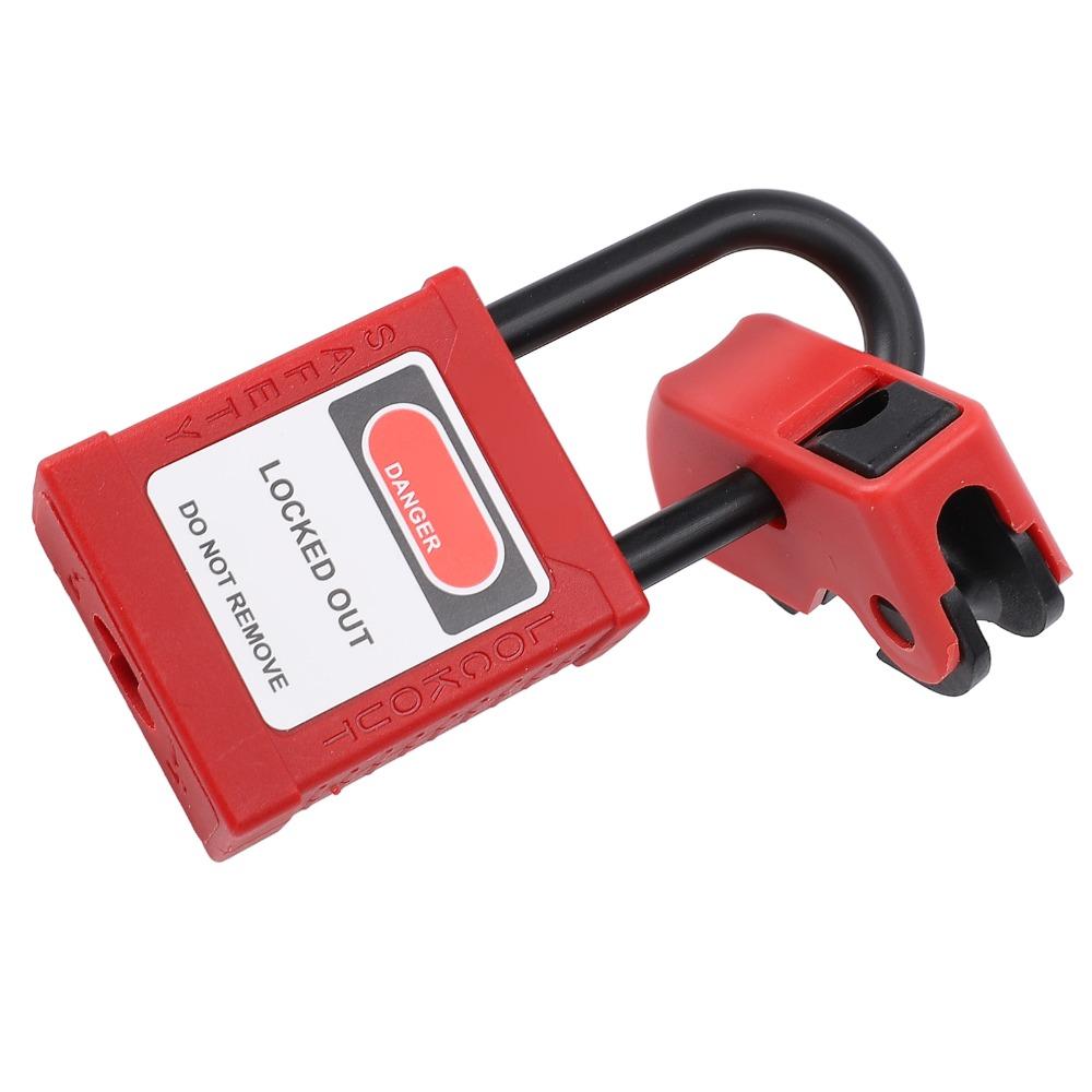 Safe Breaker Lockout Padlock Kit Red Circuit Breaker Lockout Kit Commercial