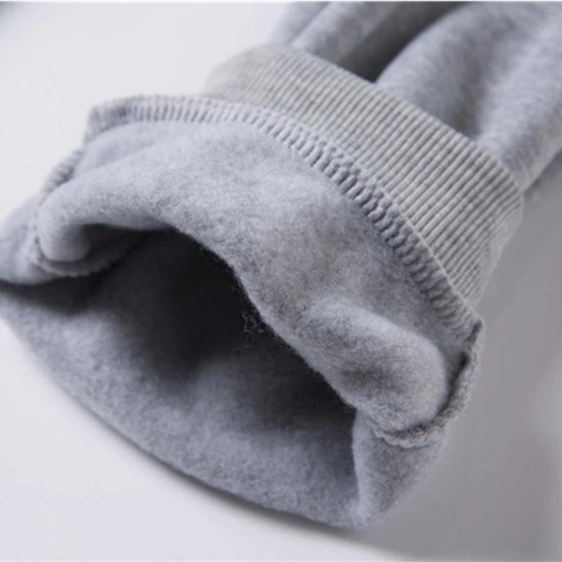 Men Spring Winter Fleece Hoddies Set Casual Sets Vest + Hoodies + Pants 3 Piece Set Male Tracksuit Sportswear Set