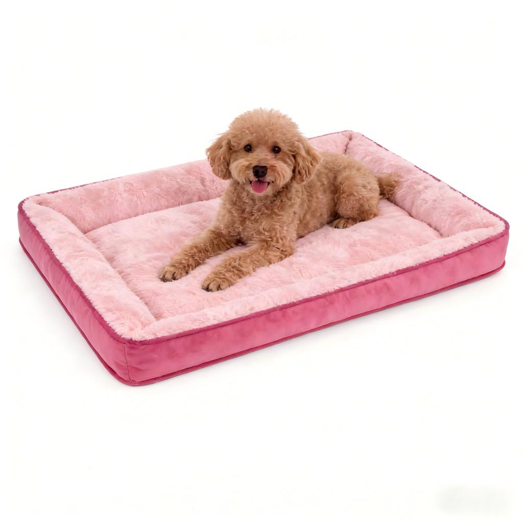 Factory Great Quality Custom Large Dog Cat Luxury Non-Slip Durable Luxurious Pet Bed with Logo