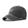 Washed Cotton Peaked Cap Hip Hop Streetwear Hats Casual Dad Hat  For Man Women Unisex