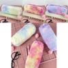 Chic Gradient Plush Pencil Bag High Capacity Stylish Design Perfect For School And Office