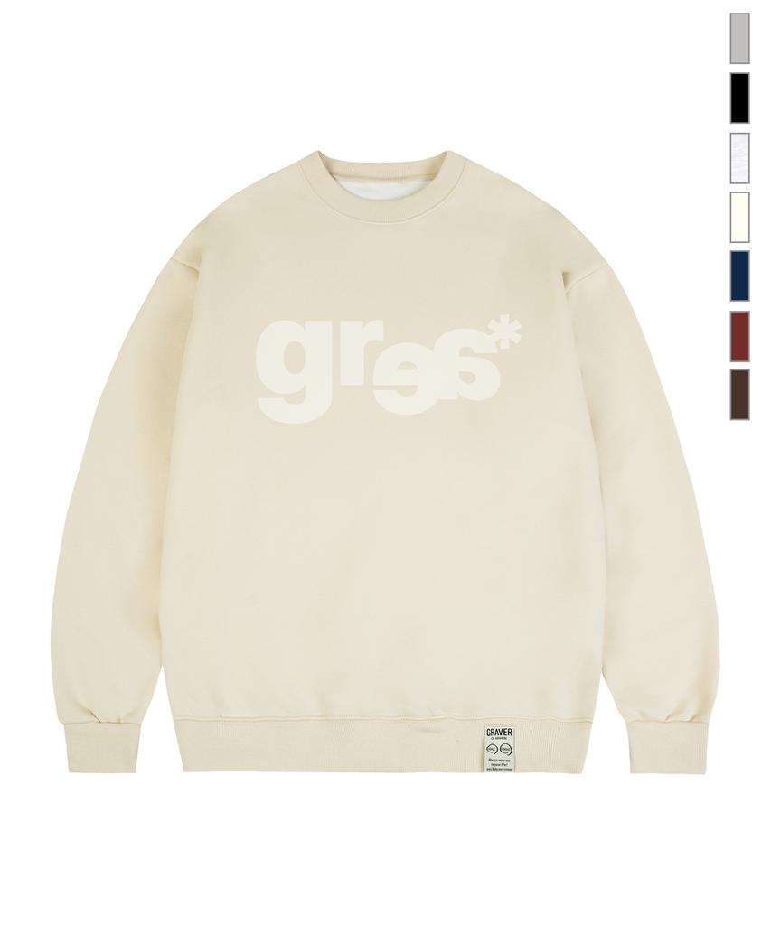 GRAVER [Unisex] Grae-S Wide Sweatshirt_7 Colors