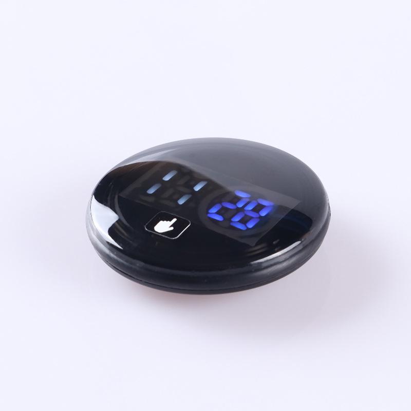 Светодиодные водонепроницаемые часы с сенсорным управлением для автомобиля и электронные часы для электромобилей