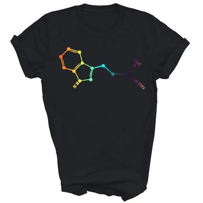 DMT Духовная Молекула Химик Учитель Любовник Унисекс Футболка Подарок
