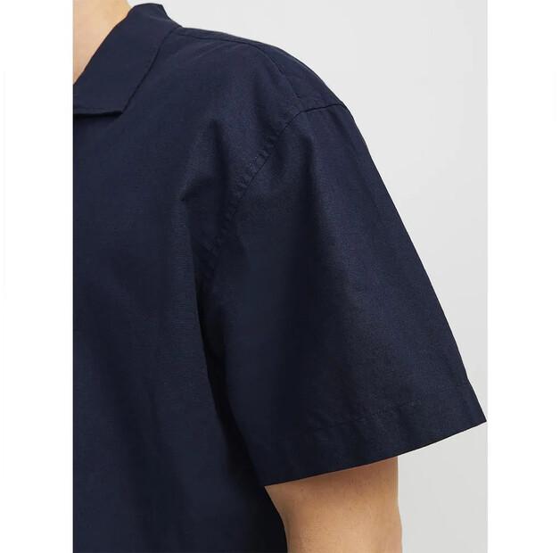 Jack & Jones Summer Resort Linen рубашка с коротким рукавом