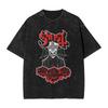 Retro Style Scarious Ghost Band T-Shirt Harajuku T Shirts Short Sleeves Tops Summer Cotton O Neck Oversized Clothes