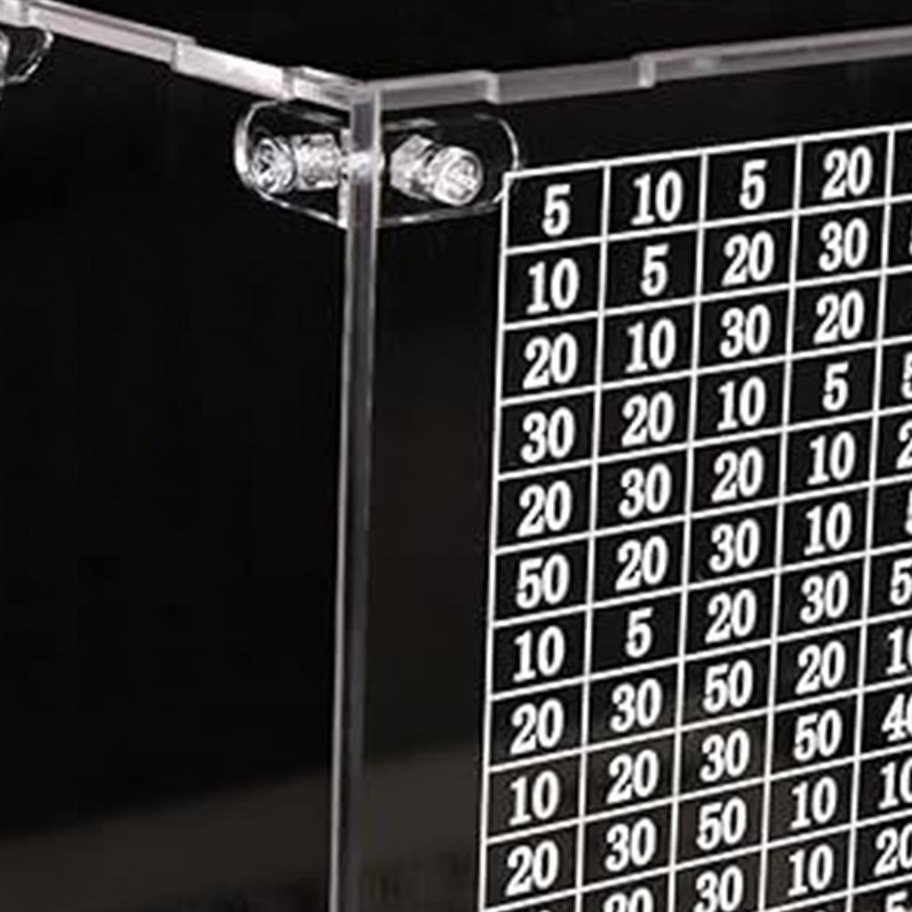 Transparent Piggy Bank Coin Cash Container Acrylic Money Box with Counter Kids Adults Clear  Money Saving Box Boys Girls Gift