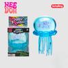 Assorted Color Needoh Jellyfish Fuzz Ball Squishy  Cute Jellyfish Design Stress Relief Relax Play Fun Toy Gift