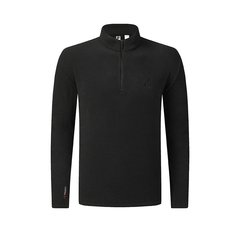 Fila Explorer Простая Однотонная Повседневная Спортивная Уличная Горная Повседневная Классическая Универсальная Удобная Флисовая Теплая Футболка с Длинным Рукавом A11M547207FBK