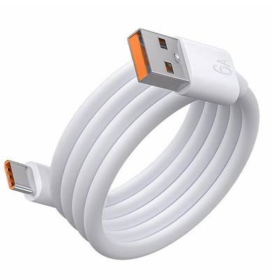 Кабель USB C 66 Вт Быстрая зарядка и кабель для передачи данных 40 Мбит/с Зарядка 6,0 А для нескольких устройств Мобильные телефоны, 100 см/150 см/200 см/30 см