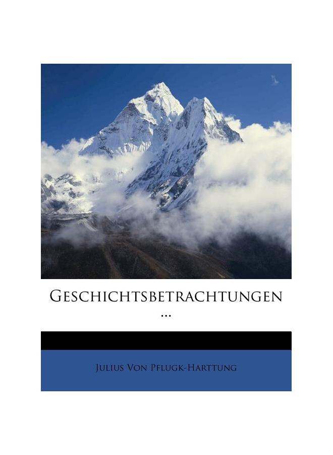 Книга Geschichtsbetrachtungen