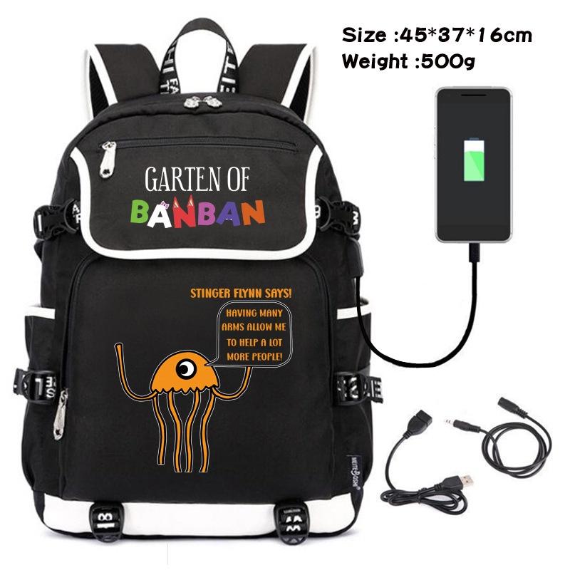 Garten Of Banban Large-capacity Waterproof Usb Charging Schoolbag Backpack Gifts
