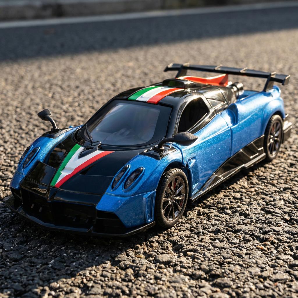 1:32 Pagani Imola Суперкар Металлический Литой Модель Автомобиля Настольный Дисплей Коллекционные Предметы Хобби Украшение Праздничный Подарок Для Мальчика Игрушка