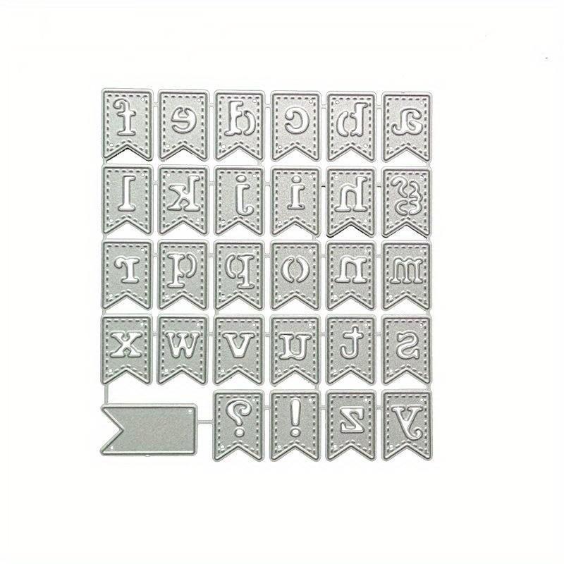 1 шт. Форма для букв, символов, баннеров, металлических штампов, трафаретов для скрапбукинга, декоративного тиснения, шаблонов для высечки вручную